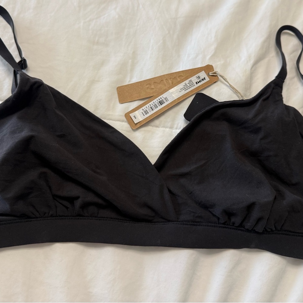 SKIMS Classic Black Bralette